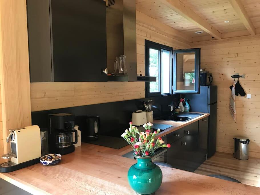 Maison De Bois En Pleine Nature A 20 Min De Beaune Montceau-et-Echarnant Extérieur photo