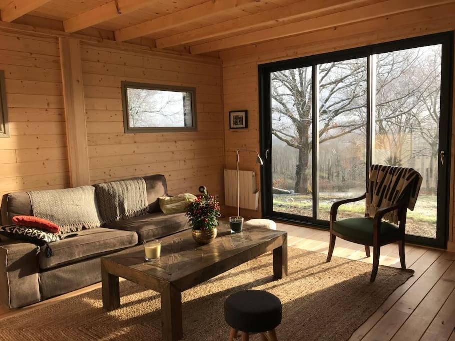 Maison De Bois En Pleine Nature A 20 Min De Beaune Montceau-et-Echarnant Extérieur photo