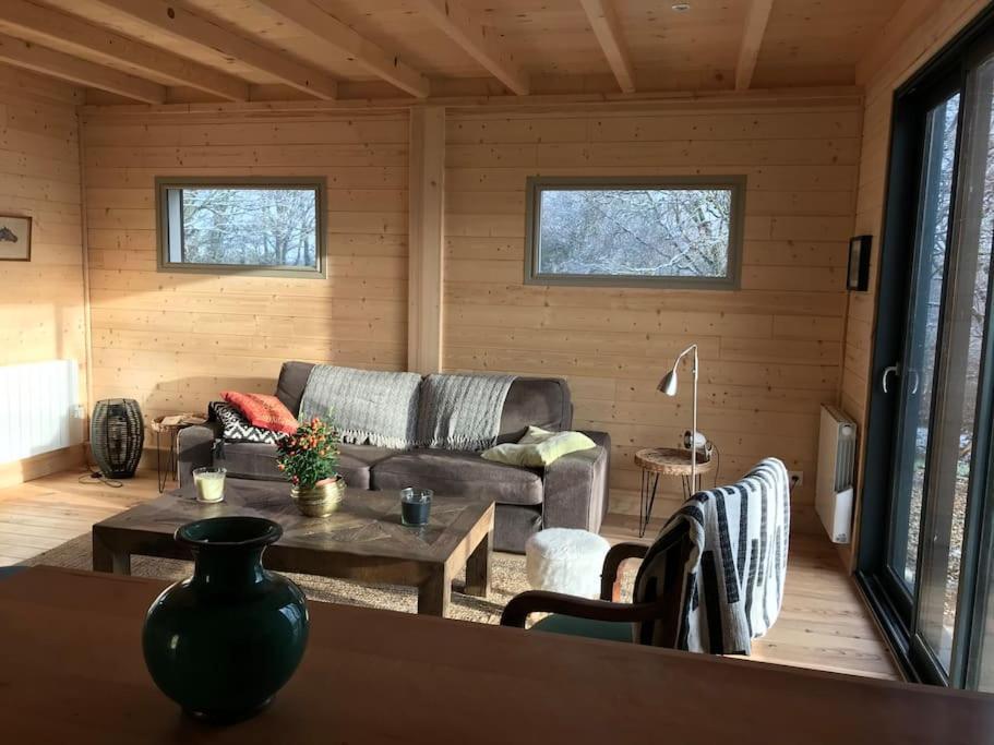 Maison De Bois En Pleine Nature A 20 Min De Beaune Montceau-et-Echarnant Extérieur photo