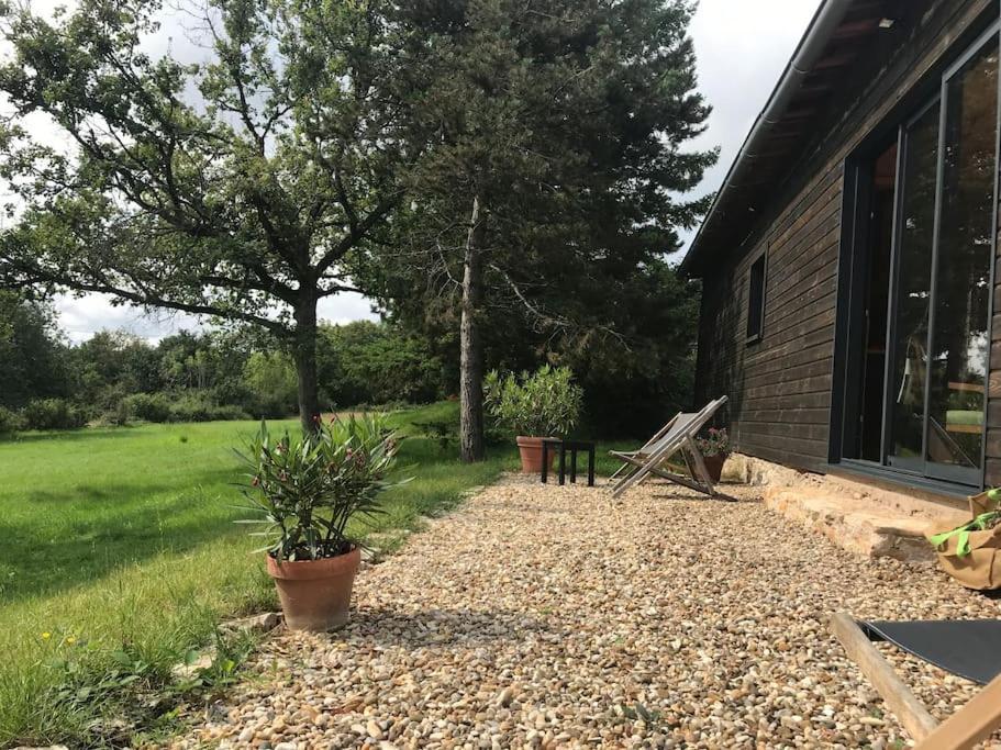 Maison De Bois En Pleine Nature A 20 Min De Beaune Montceau-et-Echarnant Extérieur photo